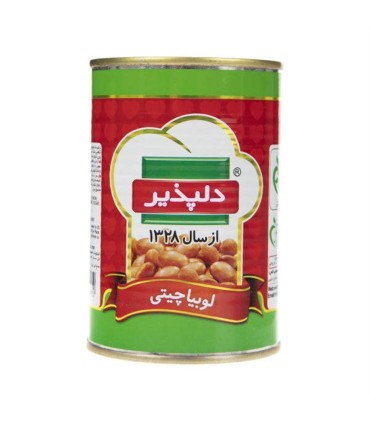 كنسرو 420 گرم لوبيا چيتي دلپذير