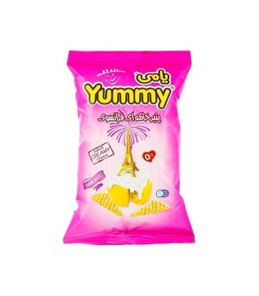 اسنك 80 گرم پنيرفرانسوي يامي