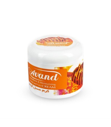 كرم دست و صورت كاسه اي 200 ميل عسل آوند