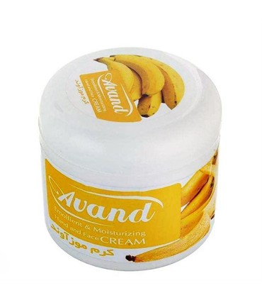 كرم دست و صورت كاسه اي 200 ميل موز آوند