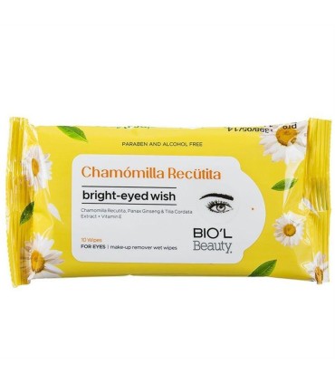 دستمال مرطوب تخصصي دور چشم 10 برگ بيول