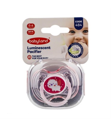 پستانك ارتودنسي طرح گربه(صفر تا 6ماه) بي بي لند