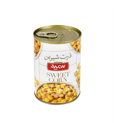 كنسرو 420 گرم ذرت شيرين سميه