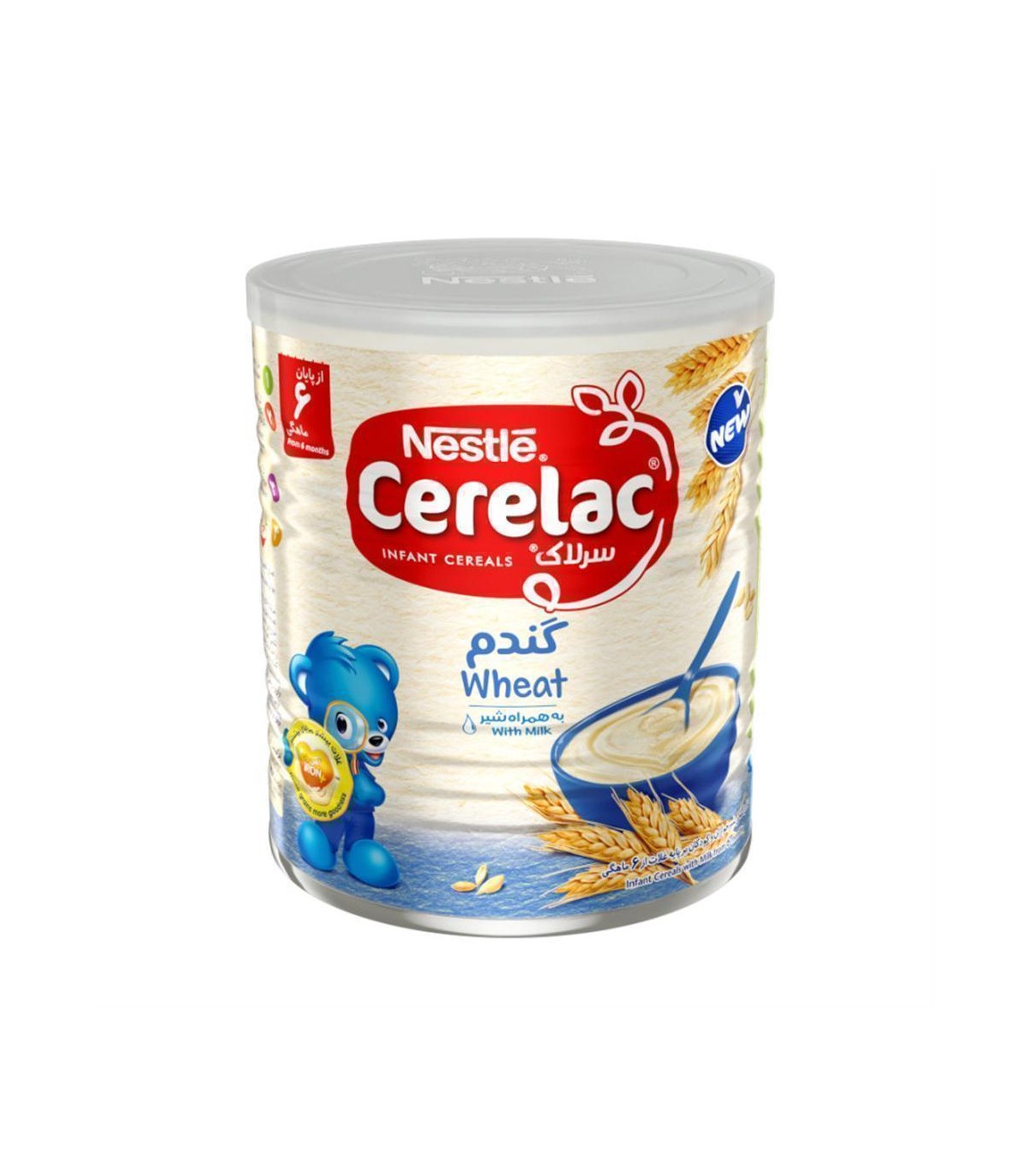 غذاي كودك سرلاك 400 گرم گندم نستله