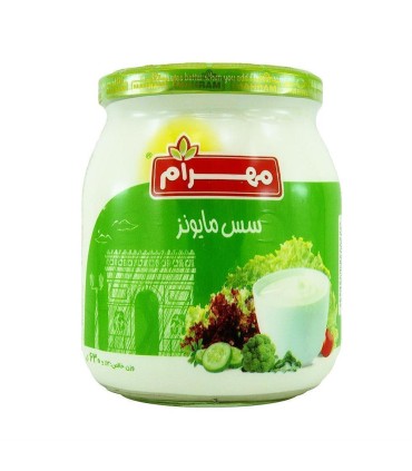 سس مايونز 630 گرم شيشه مهرام