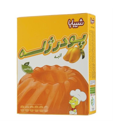 پودر ژله 100 گرم انبه شيبابا