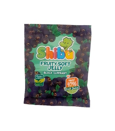 پاستيل 90 گرم سافت جلي بلك كارنت شيبا