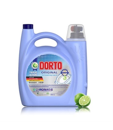 مايع ظرفشويي 4 ليتر ليمو دورتو