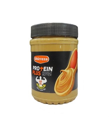 كره بادام زميني 450 گرم با پودر پروتئين شير رضا