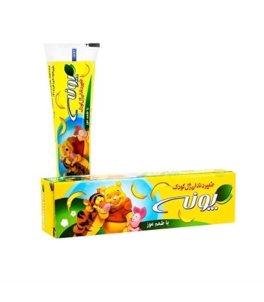 خمير دندان 50 گرم كودك ژله اي موز پونه