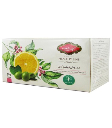 دمنوش 20 عددي ديتوكس گلستان