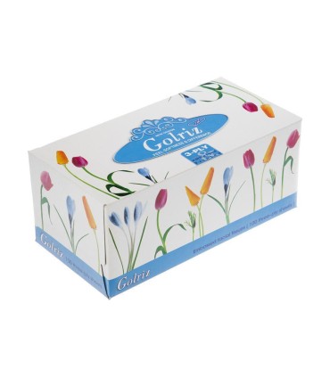 دستمال كاغذي جعبه اي 300 برگ لاله و مريم گلريز