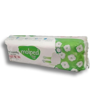 نوار بهداشتي ضخيم پنبه اي بزرگ مولپد