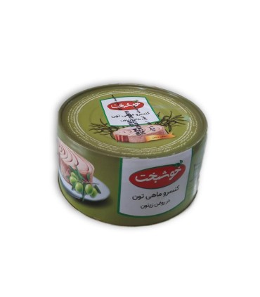 تن ماهي 180 گرم باروغن زيتون خوشبخت