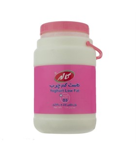 ماست 1/8 كيلو  كم چرب دبه كاله