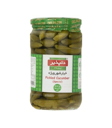 خيارشور 650 گرم ويژه دلپذير