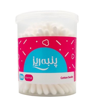 گوش پاك كن 100 عددي ليواني پنبه ريز