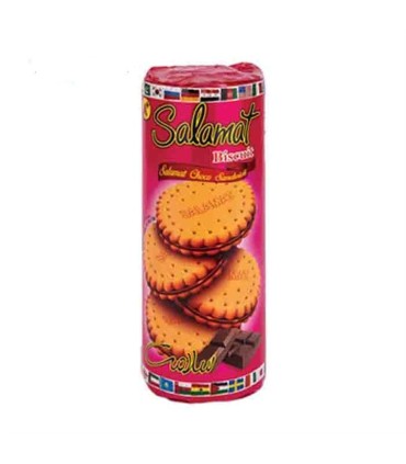 بيسكويت 400 گرم كرمدار شكلاتي سلامت