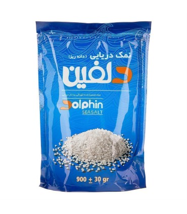 نمك دريايي 900 گرم دلفين