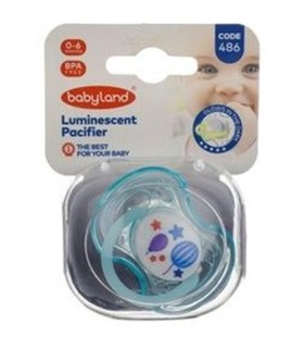 پستانك ارتودنسي طرح بادكنك(صفرتا 6ماه) بي بي لند