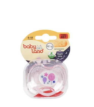 پستانك ارتودنسي طرح بادكنك(6 تا 18ماه) بي بي لند