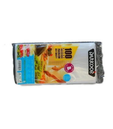 كيسه فريزر 100 عددي چسبي داركوب