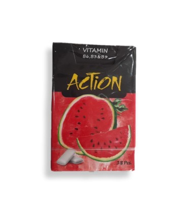 آدامس بدون شكر هندوانه جعبه اكشن