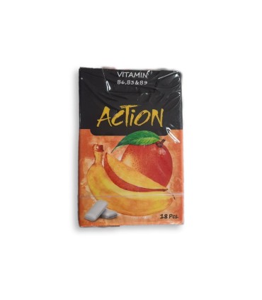 آدامس بدون شكر موزانبه اكشن