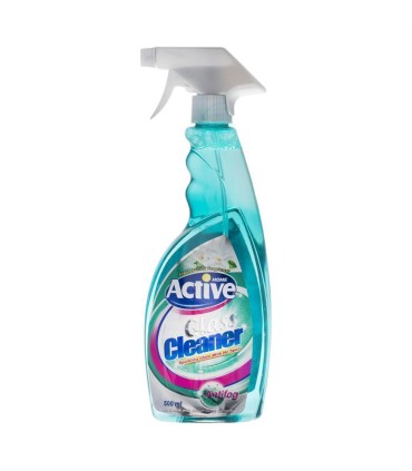 شيشه شوي 500 ميل ضد بخار سبز اكتيو