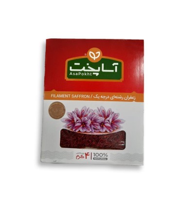 زعفران چهار گرم آساپخت