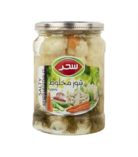 ترشي 650 گرم شورمخلوط سحر