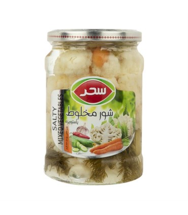 ترشي 650 گرم شورمخلوط سحر