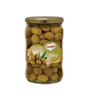 زيتون 680 گرم ويژه دلوسه