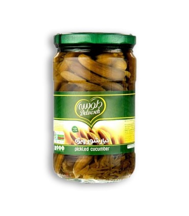 خيارشور 750 گرم سوپرويژه دلوسه