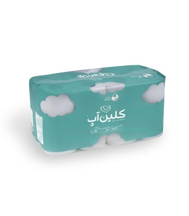 دستمال كاغذي دلسي 16 رول كلين آپ