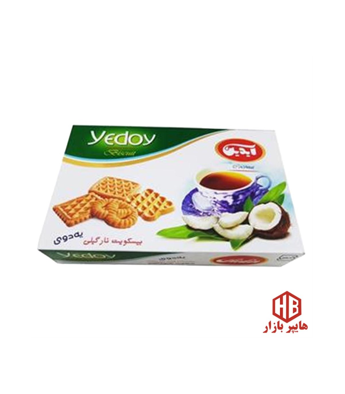 بيسكويت 350 گرم پذيرايي نارگيلي آيدين