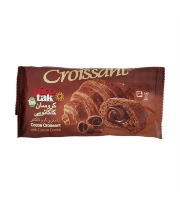 كروسان كاكائو با مغز كاكائو تك