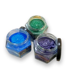 شمع 6 ضلعي معطر