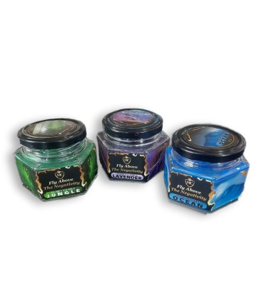 شمع 6 ضلعي معطر