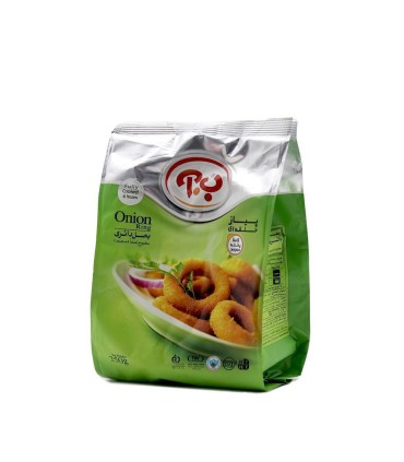 پياز حلقه اي 250 گرم ب.آ