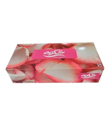 دستمال كاغذي جعبه اي 200 برگ شكوه