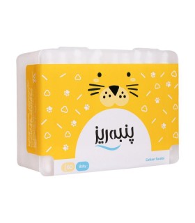 گوش پاك كن كودك گوش پاك كن 60 عددي كودك پنبه ريز