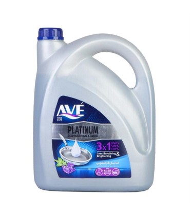 مايع ظرفشويي 4 ليتر پلاتينيوم 1*3 لاوندر اوه