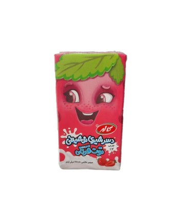 دسر نوشيدني 125 ميل توت فرنگي كاله