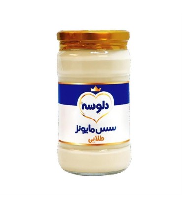 سس مايونز 580 گرم شيشه دلوسه