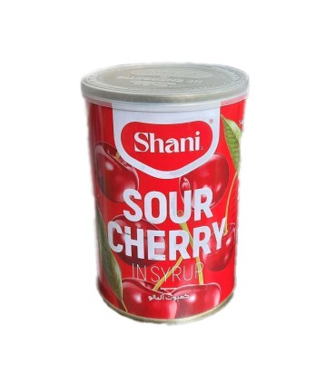 كمپوت 420 گرم آلبالو كليددار شاني