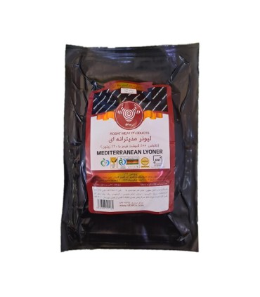 كالباس 300 گرم ليونر مديترانه گوشت 55% رباط