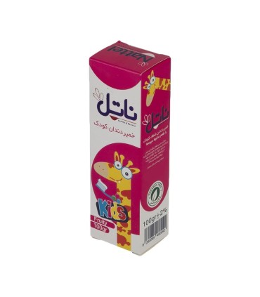 خمير دندان كودك 100 گرم طرح زرافه ناتل