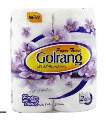 دستمال كاغذي حوله اي 2 رول گلرنگ