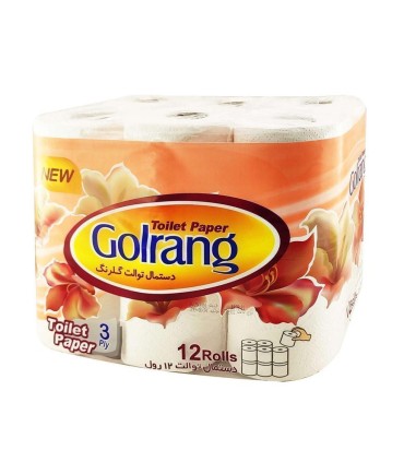 دستمال كاغذي دلسي 12 رول گلرنگ